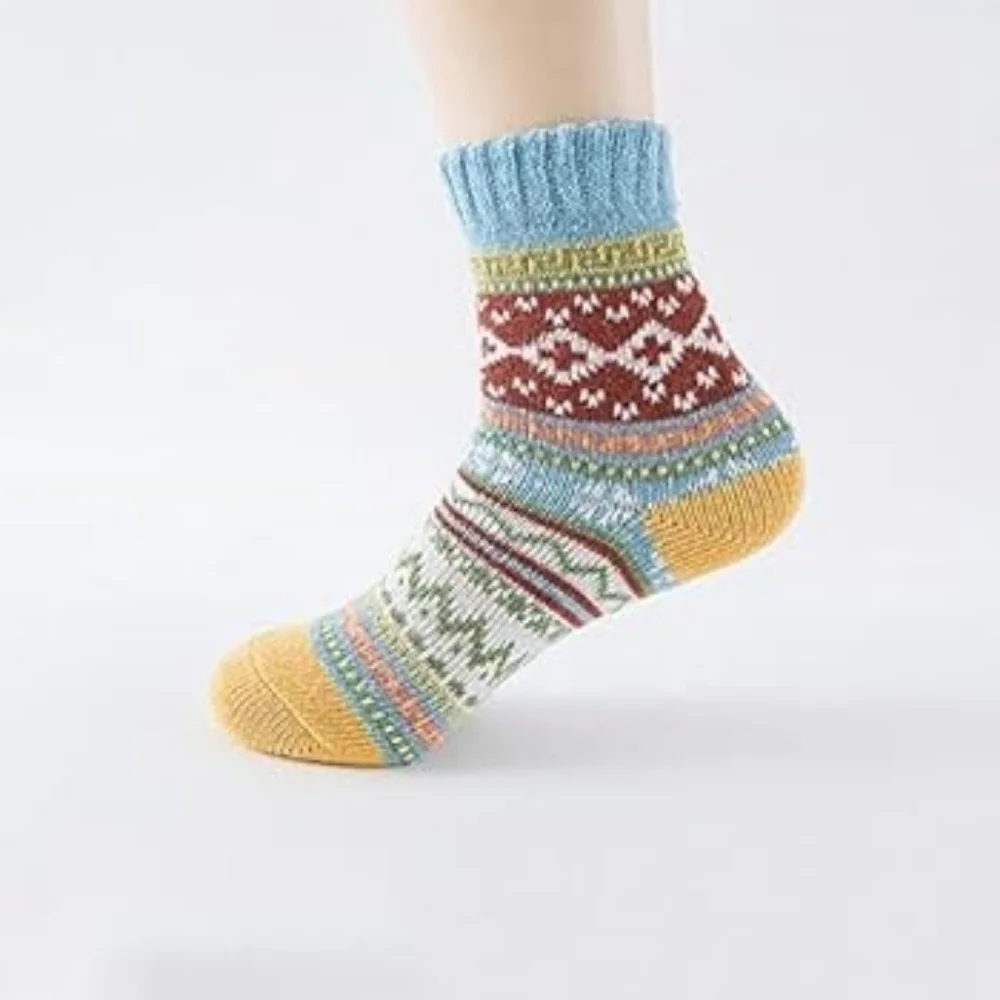 Colorful Patterned Men's Socks